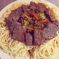 fried beef noodles