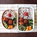 8/1(月)ひじきつくねの落とし揚げ弁当