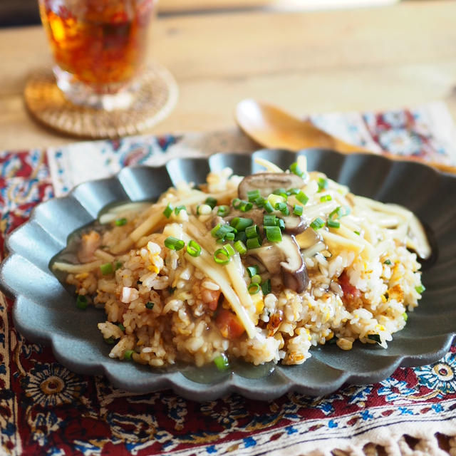 レンジで時短！あんかけチャーハン
