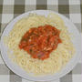 トマトとツナの冷製パスタ