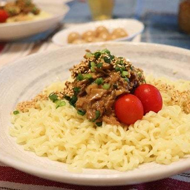 ★さかな担々麺・#本日のおうちごはん