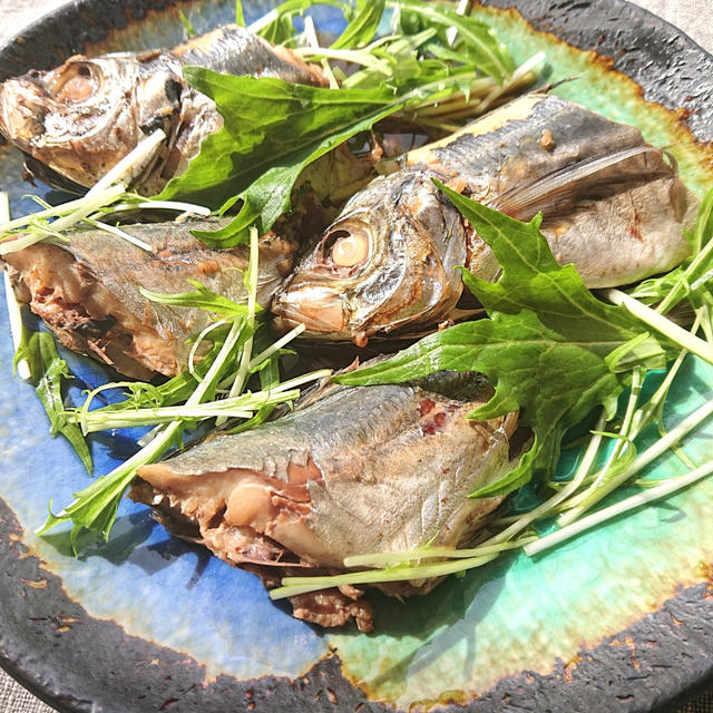 レンジで簡単♪あじの甘辛煮