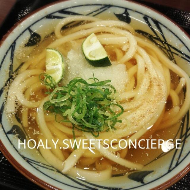 【#丸亀製麺】すだちおろし冷しかけうどん