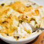 里芋と菜の花のグラタンのレシピ