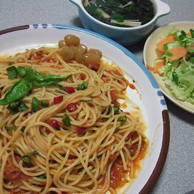 トマトソーススパゲティ。箱入りあんこ２