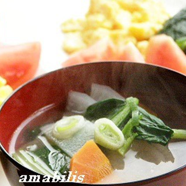 野菜たっぷりスープのセット