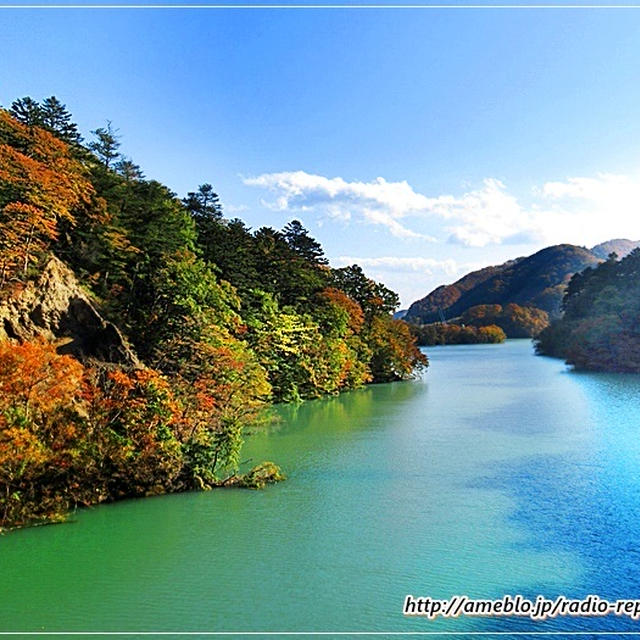 那須 塩原温泉の紅葉☆回顧（みかえり）の吊橋・滝