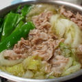 豚バラde白菜鍋