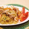 おうちでエスニック♪タイ風焼きそば