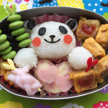 【お弁当】パンダさん