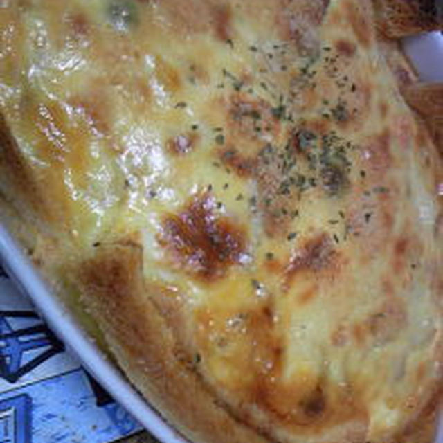 ツナとチーズのキッシュパン