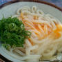 初「釜玉うどん」