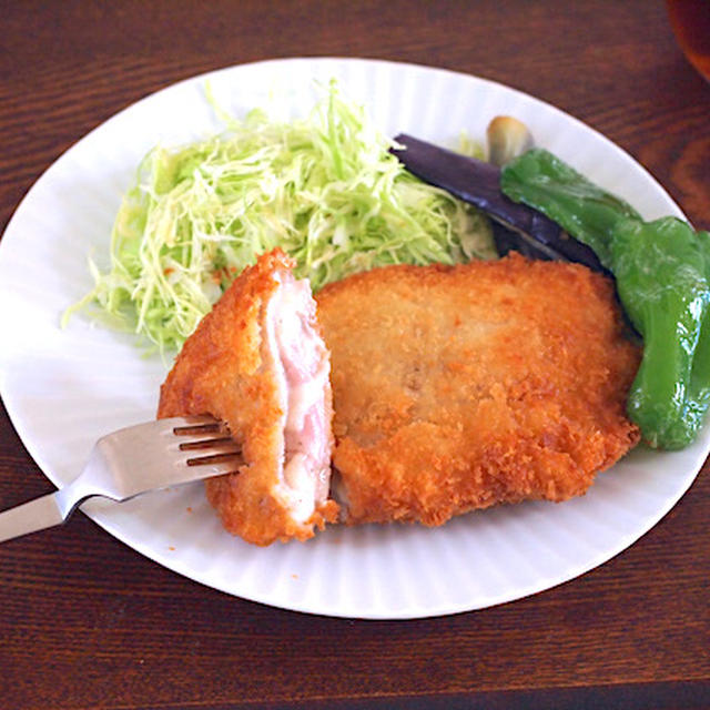 こっそり作った「チーズカツ」が絶妙！