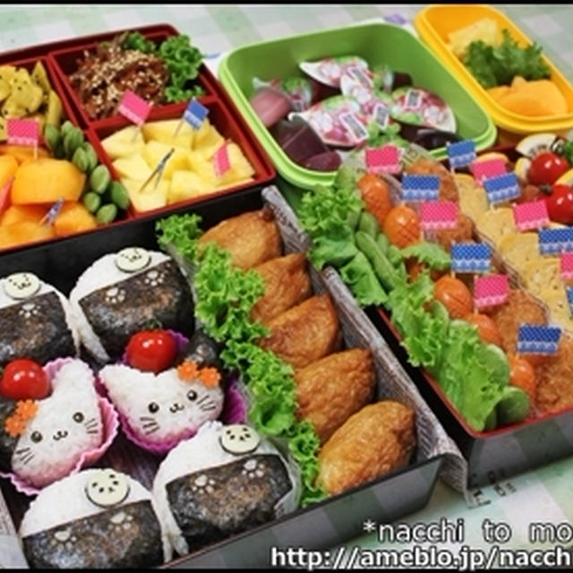 2014　もっちの運動会のお弁当♪