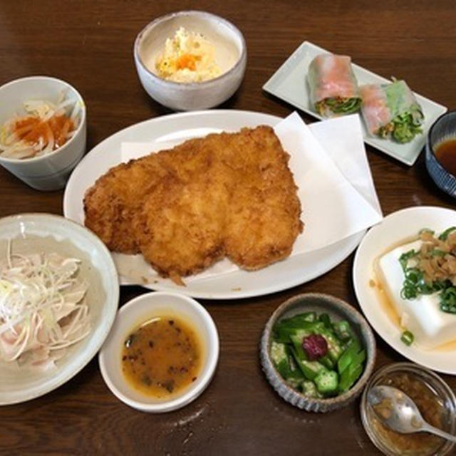 久しぶりの「チキンカツ」