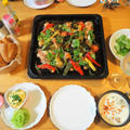 手羽元のアジアンぎゅうぎゅう焼き・クレソン入りのアジアン玉子サラダと6月13日のお弁当