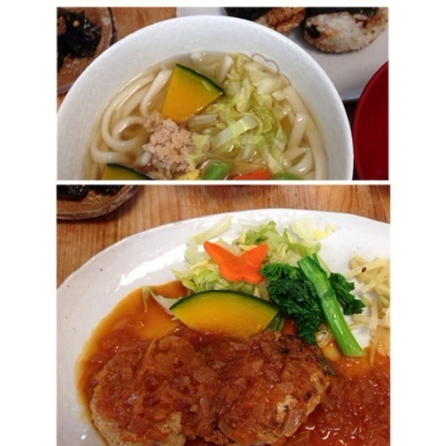 昨日もニャーノの家でランチ！