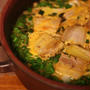 茹で豚の茹で汁で＊味噌煮込みうどん