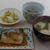 鯖の煮つけなどの和定食風