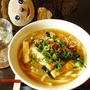 ツナのみそ煮込みうどんは申し分ない味になるのである。