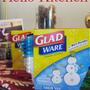 持ち寄りパーティーにはコレ★GLAD冬限定タッパーウェアー