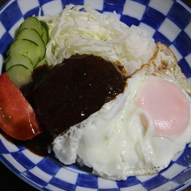 7月29日　　ロコモコ丼