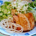 火を使わないので簡単！オクラのぶっかけ蕎麦♪