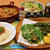 ５月１０日　日曜日　山菜天ぷら＆グリーンカレー（２日分の晩ごはん）