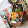 茄子のベーコン巻フライ弁当