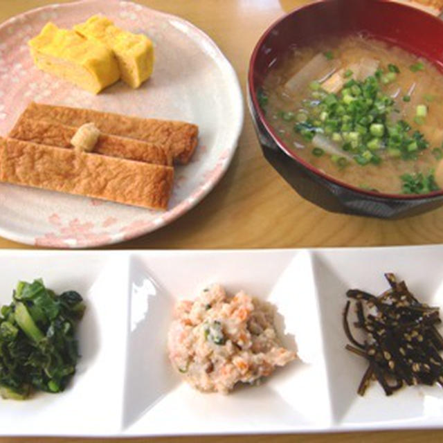 常備菜でかんたん朝食