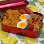 【お弁当】病みつき注意！！！豚バラガーリック炒飯