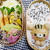 キャラ弁**ポコンっと埋め込みリスさん