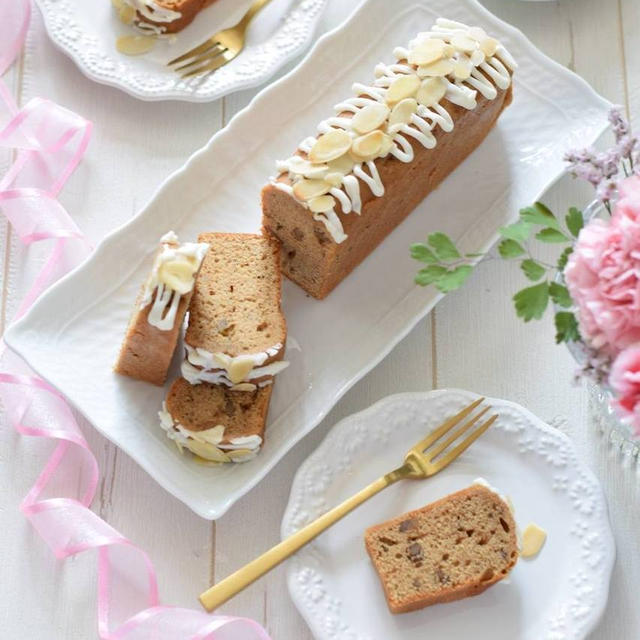 おもてなし くるみとアーモンドのコーヒーパウンドケーキ 贈り物はスリム型がオシャレ By 豊田 亜紀子さん レシピブログ 料理ブログのレシピ 満載