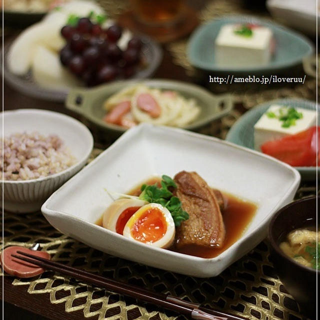 タマ姫様の踏ん張り。～いくらでも食べれる♡豚の角煮～