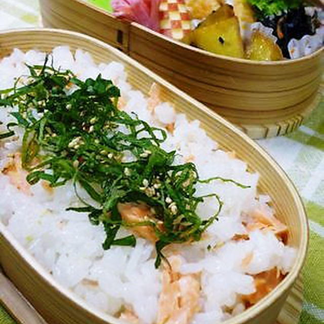普通弁**鮭ちらし