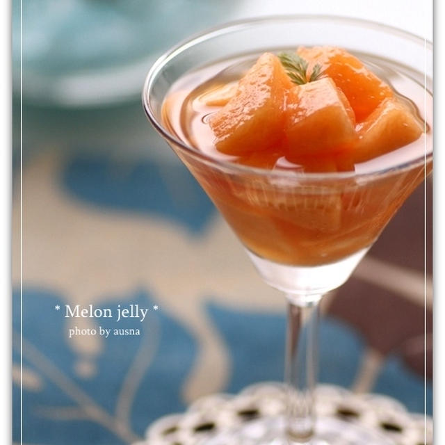 メロンゼリー・Melon jelly