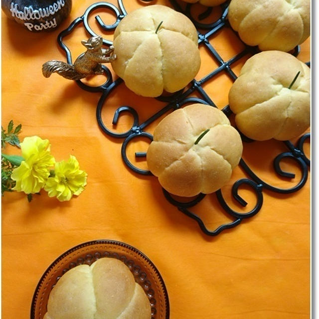 【HALLOWEEN BREAD】南瓜の立体パンと王子の遠足と保育園の暗黙のルールなの！？