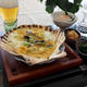 津軽の郷土料理、貝焼き味噌 de 昼酌