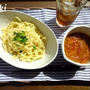 今年初!!トマトno洋風坦々つけ麺&コアラのマーチケーキ