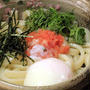 明太釜玉うどん