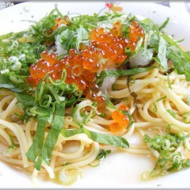 おろしと葱のスパゲッティ★