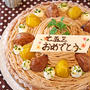 栗満載☆七五三モンブランタルトケーキ！！