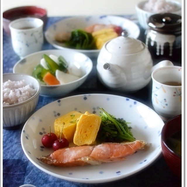 GW中の朝ごはん