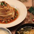 和食ご飯＊白菜と豚ひき肉の重ね煮♪