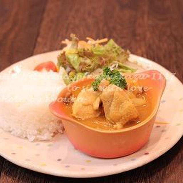 昼カフェ☆スープチキンカレーセット