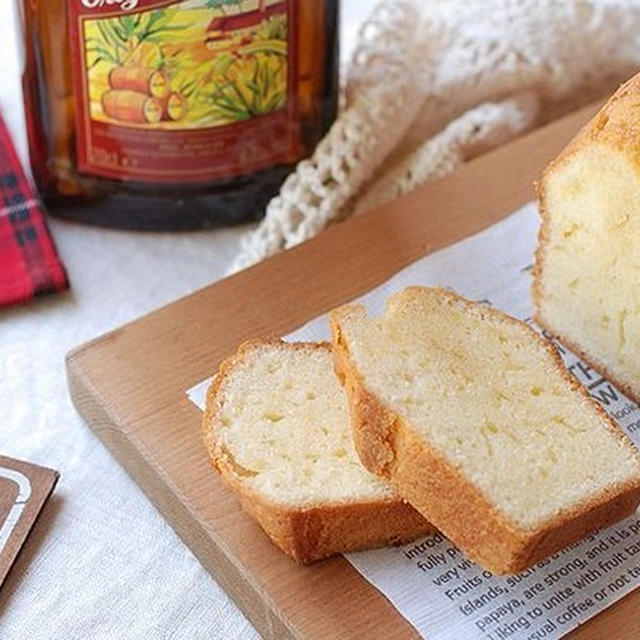 大人スイーツ♡ラムパウンドケーキ