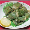 豆腐の青じそ巻き焼き