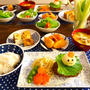 大根おろしアート＊和風おろしハンバーグで夜ごはん