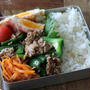 ごはんにめっちゃあう！ピーマンとひき肉の炒めもの弁当