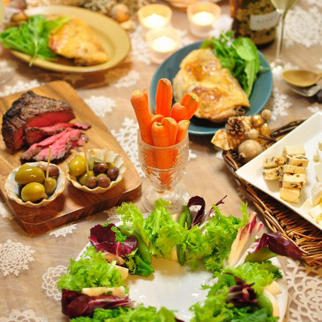 家族で過ごすクリスマスの食卓2016